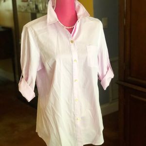 Classic Jones of NY NWT Pink button down sz L